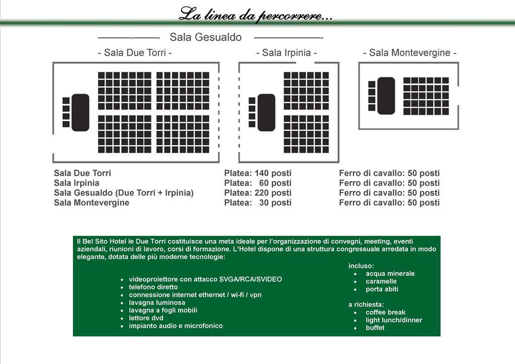 Bel Sito Hotel Due Torri Manocalzati ภายนอก รูปภาพ